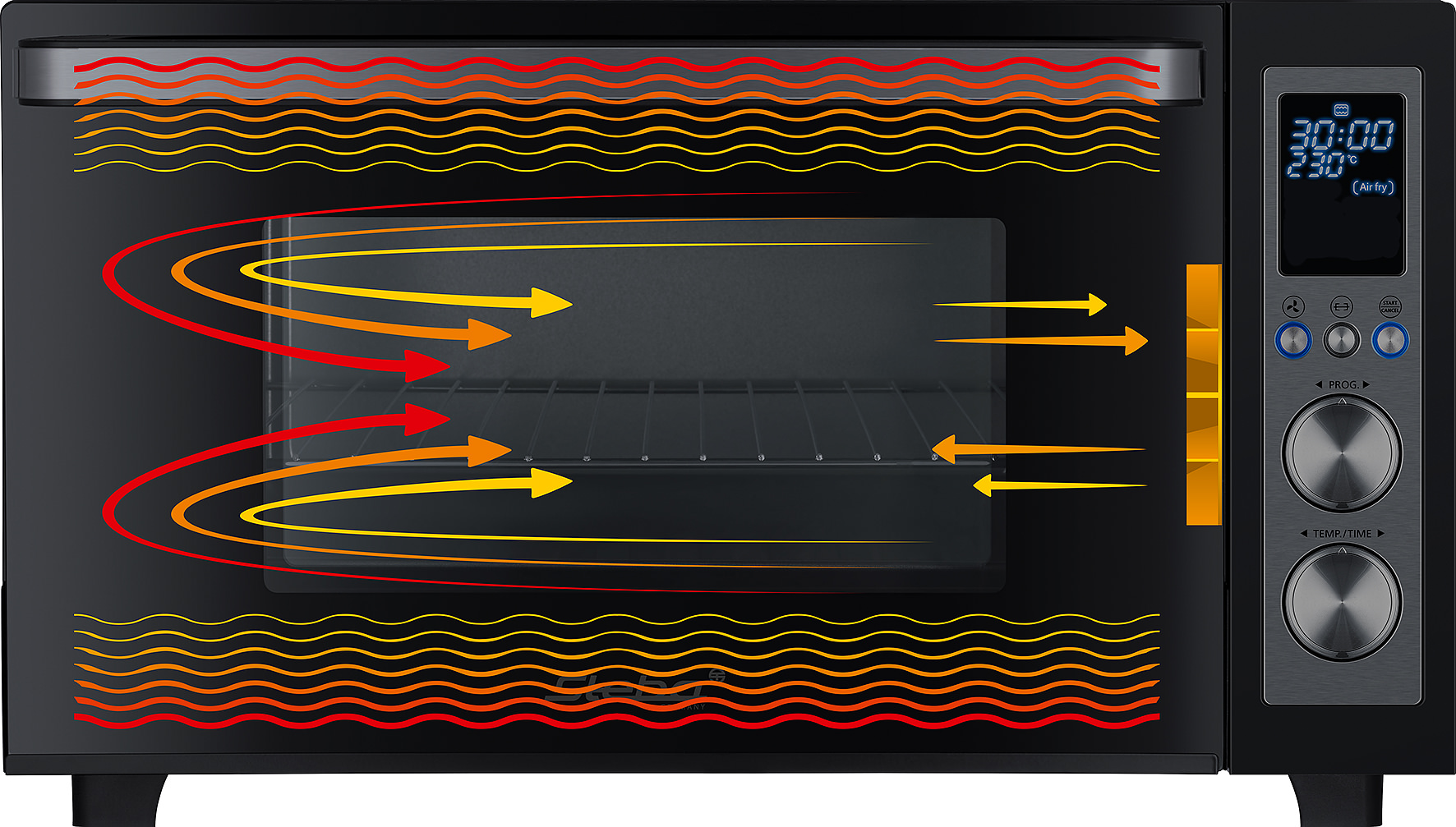 Steba Miniovn m/ varmluft  Steba Miniovn m/ varmluft